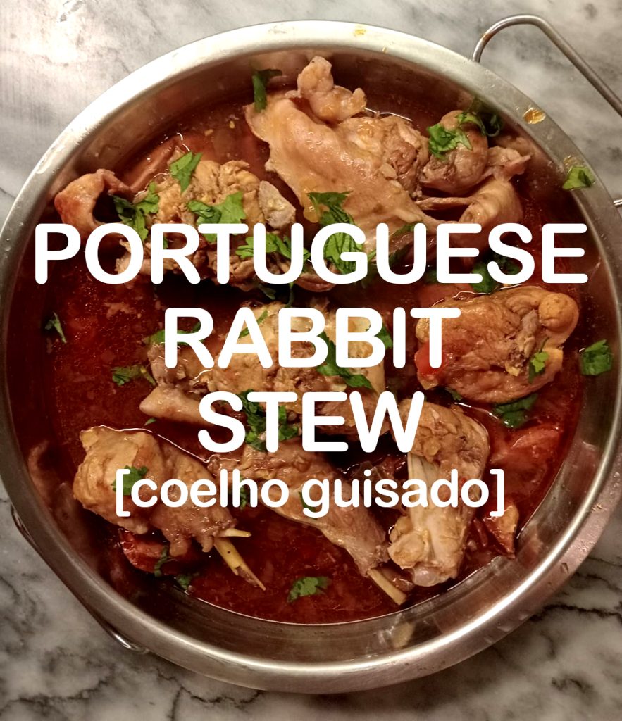 Coelho guisado recipe